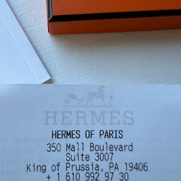 New in box authentic Hermes click h bracelet - Picture 5 of 5